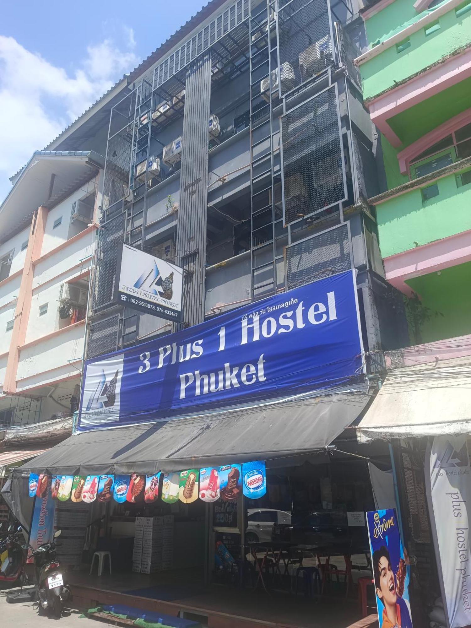 3Plus1 Hostel Patong Eksteriør bilde